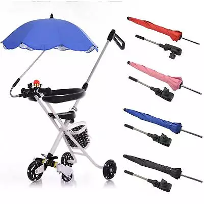 Baby UV Sun Shade Visor Universal Sun Shade Canopy For Stroller Pram Umbrella UK • £9.09