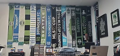 MLS Seattle Sounders Scarf Collection - Season Ticket Holders Series • $10.50