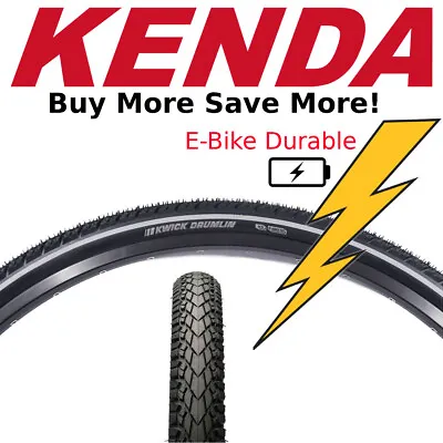 Kenda K1216 Kwick Drumlin Tire Flat Guard 700x 35/ 38 40 42 45 50 E-Bike E50 29  • $19.50