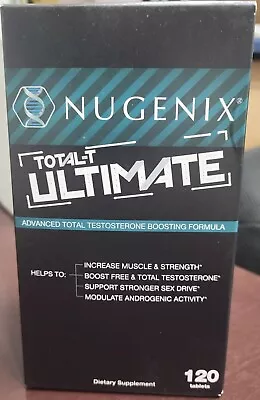 Nugenix Total-T Ultimate. Advanced Total Test Booster. 120 Count. • $82.99