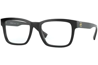 Authentic VERSACE Rx VE3285-GB1 Eyeglasses Black *NEW*  55 Mm • $116.95