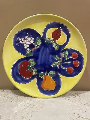 La Musa Italian Decorative Plate  • $28