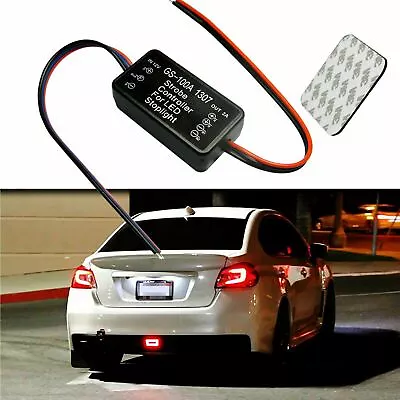 LED Brake Stop Light Strobe Flash Module Controller Box GS-100A Fit All Cars • $9.98