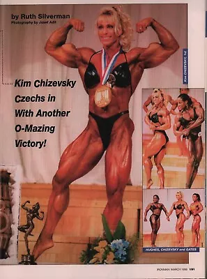 Ironman Magazine 03/1999 Kim Chizevsky Monica Brant Women’s Physique Divas • $14.99