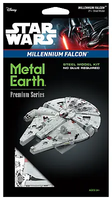 Fascinations Premium Series ICONX MILLENNIUM FALCON Metal Earth Model Kit ICX235 • $36.95