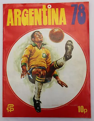 Vintage FKS ARGENTINA 78 World Cup Football Sticker Album 1978 COMPLETE • £54.99