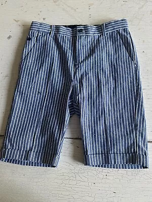 Boy's MAYORAL Size 9 Navy Blue/White Shorts - NWT's • $12.99