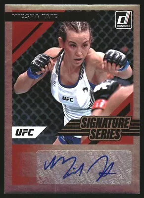 2022 Donruss UFC Signature Series Autographs #SSMTE Miesha Tate Auto • $22.50