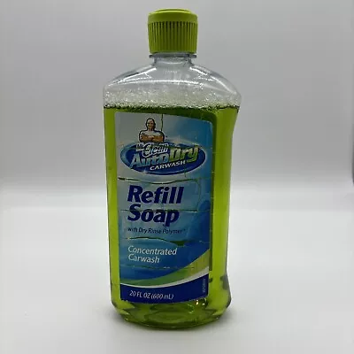 Mr Clean Auto Dry Car Wash Refill Soap Concentrated Car Wash 20 Fl Oz READ • $21