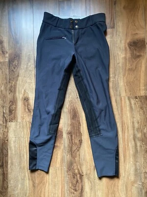 $0.99 • Buy Devon Aire Grey Full Seat Breeches 28
