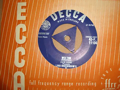 £4.99 • Buy Lord Rockinghams X1,  Wee Tom,  Decca Records 1959 Mint-