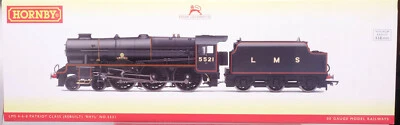 £130 • Buy Hornby R3614- LMS (Rebuilt) Patriot Class - LMS Black [NEW]