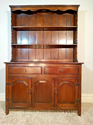 Vintage Solid Oak Dresser Sideboard Great Condition Delivery Available • £195