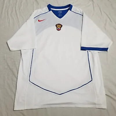 Nike Russia Home Jersey Soccer Football National Team 2004 2005 2006 White XL • $44.99