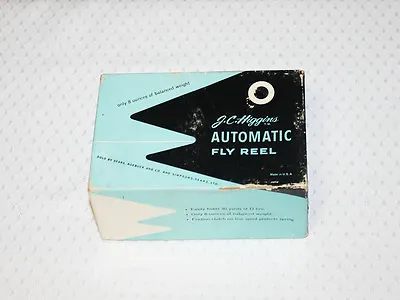 Vintage J.C. Higgins Automatic Fly Fishing Reel Box No. 2898 Box Only • $21.99