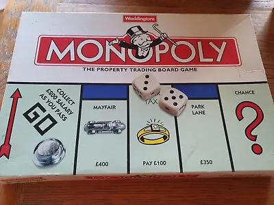 Waddingtons Monopoly Classic Board Game 1996 Complete Good Condition • £9.99