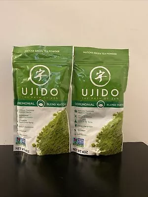 Ujido Matcha Green Tea Powder -2 Packs Of 4 Oz • $26.99