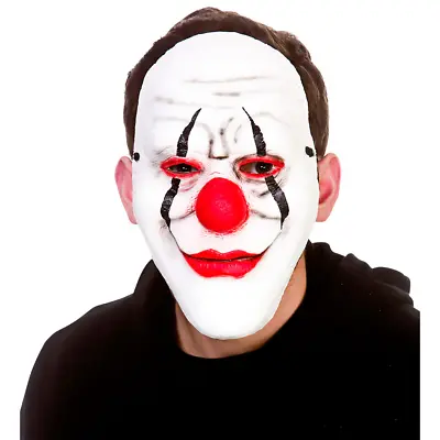 PU Foam Mask Killer Clown Adults Horror Mask Halloween Fancy Dress Clowns Access • $51.51