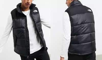 The North Face Himalayan Gilet Black Warm Body Warmer Autumn Winter Vest SMLXL • £89.99