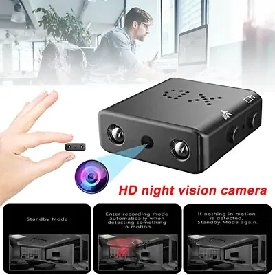 1080P HD Hidden Camera Mini DVR Security Recording Night Vision Car Home Cam • $18.29