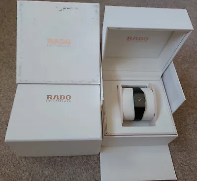 Rado Ceramica Diastar  963.0350.3 Quartz Ladies Watch & Rado Demonstration Box • £400