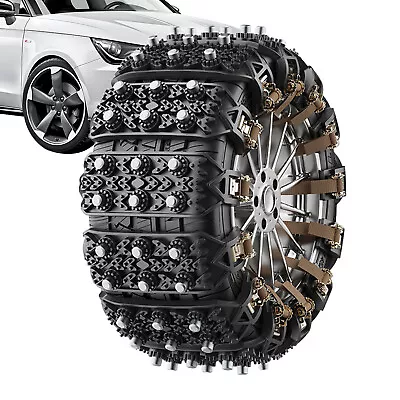 Car Tire Chains For Snow Lawn Mower Wheel Chains Universal Anti-Slip • $13.69