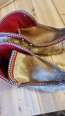 Norwegian Saami Fur Reindeer Lapland Reindeer Fur Shoes Vintage Size In Descript • $133