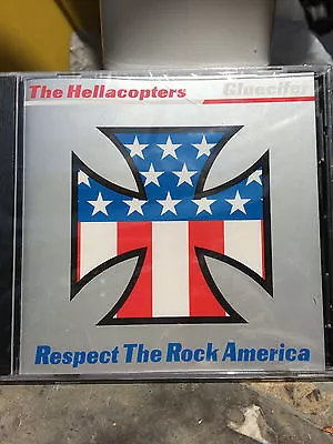 Hellacopters Gluecifer Split CD 1999 Respect The Rock Swedish Man's Ruin Kozik • $11.99