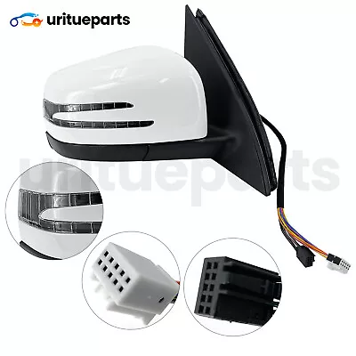 White Right Passenger Side Mirror For Mercedes Ml350 Gl350 With Blind Spot • $125.40