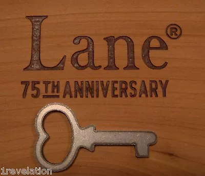 $12.97 • Buy Original Authentic VTG Jewelry Key Lane Miniature Mini Cedar Chest Box *KEY ONLY