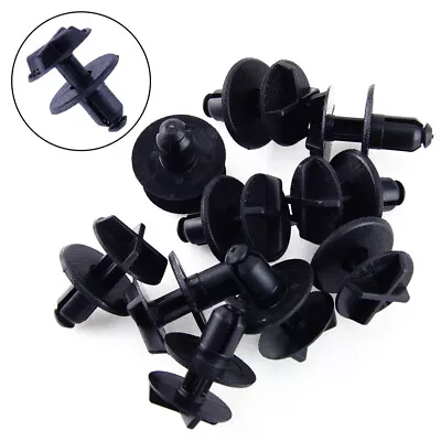 50Pcs Black Sight Shield & Trim Push-type Retainer Accessory Fit For GM Cadillac • £13.04