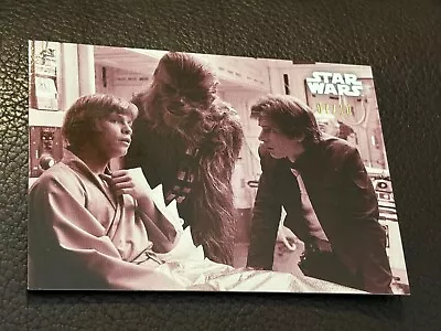 2019 Topps Star Wars Empire Strikes Back Black & White Red Hue /10 Card 13 NM • $49.95