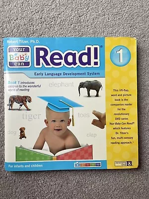 Your Baby Can Read! Early Language Development Book Volume 1 Like New • £24