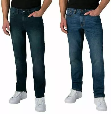 Izod Men's Comfort Stretch Straight Fit Jeans • $27.99