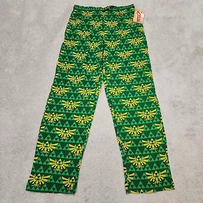 Nintendo Men's The Legend Of Zelda Hyrule Crest Soft Touch Cotton Pajama Pants • $19.99