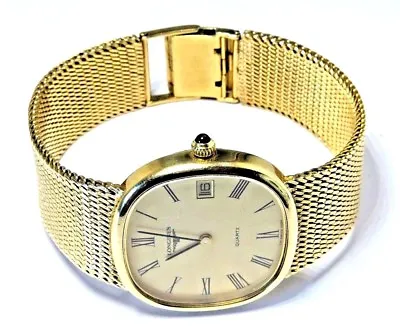 LONGINES 9ct Gold Watch With 9ct Gold Bracelet (20) Fully Working 73.81 Grams • £4400