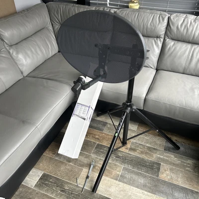 £45 • Buy Sky Q Satellite Dish Tripod Kit Portable Camping Caravan Motorhome
