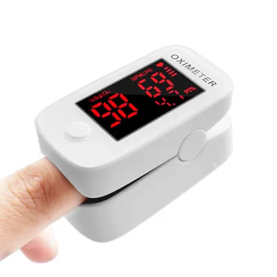 Wave Medical Fingertip Pulse Oximeter Blood Oxygen Saturation Heart Rate Monitor • $18
