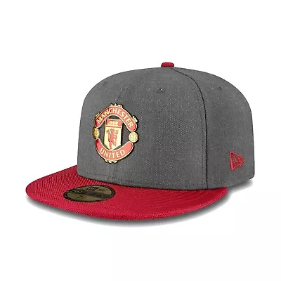New Era Cap Manchester United Football Club Liquid 59FIFTY Fitted Hat - 7 1/4 • £28