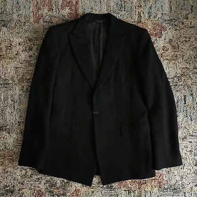 The Viridi-Anne Early 2010s Metal Fastener Wool Blazer Black MenSize 2 Japan S • $250