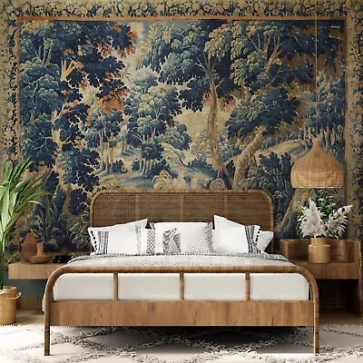 Gorgeous 17th Century Style Verdure Tapestry Reproduction Woven/Fabric RE405164 • $77