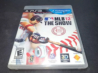 MLB 12: The Show Baseball Sony Playstation 3 PS3 LN Perfect Condition COMPLETE! • $8.99