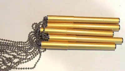 Lot Of 5 Nurse Metal Magnetic Pen Chain Ballpoint Mini Pen-gold-4 - Great Deal • $8.99