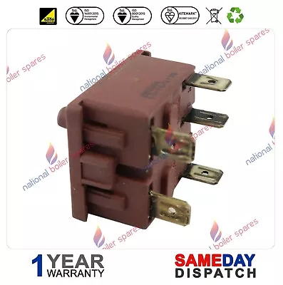 Main Combi 25 30 Eco & 25 30 Eco Elite Boiler Selector Switch 248095 • £10.20