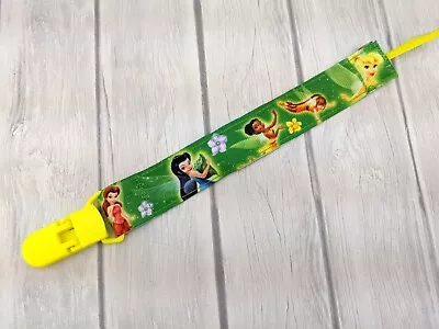 Pacifier Clip Holder Pacifier Holder Ribbon Baby Gift Stocking Stuffer Tinker • $9.95