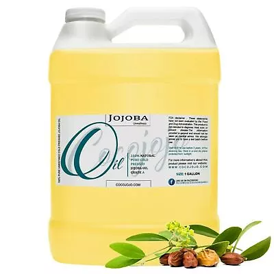 Jojoba Oil Organic 100% Pure Raw Uncut Virgin Golden Hohoba Carrier Bulk Non Gmo • $21.99