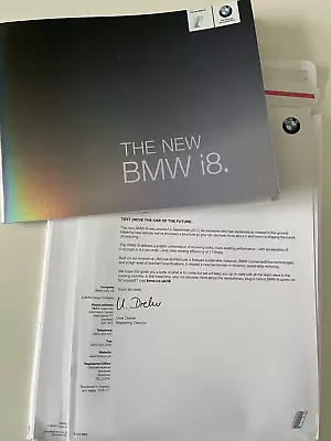 BMW I8 BROCHURE FULL COLOUR BROCHURE - 2013 / 2014 • £7.95