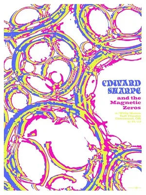Edward Sharpe And The Magnetic Zeros August 2013 Limited Edition Gig Poster • £33.72