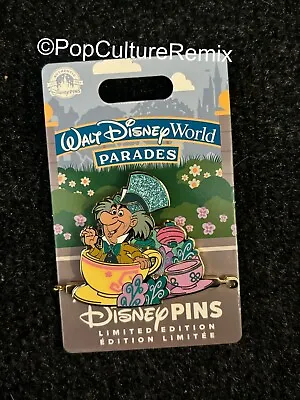 2024 Disney Parks Walt Disney World Parades Series Mad Hatter Alice LE 3000 Pin • $27.50