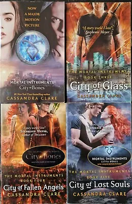 £9.20 • Buy Cassandra Clare Book Bundle The Mortal Instruments 4x P/Back See Descr Freepost